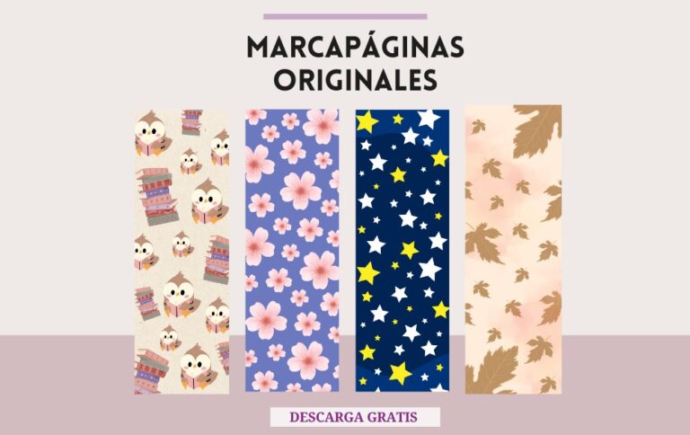 Marcapáginas originales