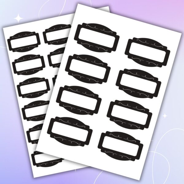 Set de etiquetas para alacena vacías - Image 2